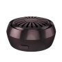 Mini Car Smart Aroma Diffuser Home Atomizing Diffuser(Black purple)