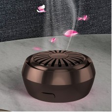 Mini Car Smart Aroma Diffuser Home Atomizing Diffuser (Brown)