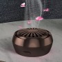 Mini Car Smart Aroma Diffuser Home Atomizing Diffuser (Brown)