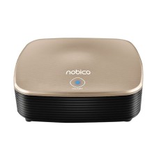 Nobico J007 USB Negative Ion Car Air Purifier, Style: English Modle(Water Pattern Gold)