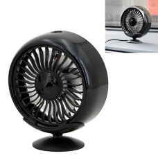 Portable Car Electric Cooling Fan with Base(Black)