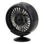 Многофункциональный портативный автомобильный воздушный вентилятор Sucker Electric Cooling Fan (Black)