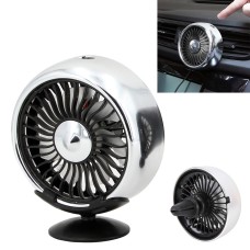 Многофункциональный портативный автомобильный воздушный вентилятор Sucker Electric Cooling Fan (Silver)