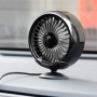 Multi-function Portable Car Air Outlet Sucker Electric Cooling Fan(Silver)