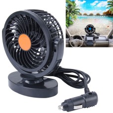 HUXIN HX-T305 3W 360 Degree Adjustable Rotation Low Noise Mini Electric Car Fan, DC 12V