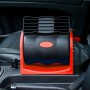 HX-T302 DC 24V 7W Portable Vehicle Cooling Fan Low Noise Silent Cooler Air Conditioner, 2 Speeds Adjustable, Random Color Delivery