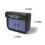 Car Auto Solar Powered Cool Air Vent Cooling Fan Cooler