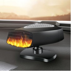Car Portable Heater Hot Cool Fan Windscreen Window Demister Defroster DC 12V (Grey)