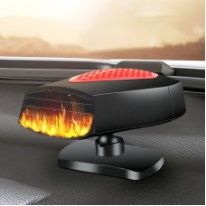 Car Portable Heater Hot Cool Fan Windscreen Window Demister Defroster DC 12V (Red)