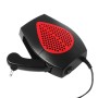 Car Portable Heater Hot Cool Fan Windscreen Window Demister Defroster DC 12V (Red)