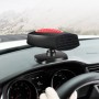 Car Portable Heater Hot Cool Fan Windscreen Window Demister Defroster DC 24V (Red)