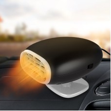 Car Heater Hot Cool Fan Windscreen Window Demister Defroster DC 12V, Purification Version(Black)