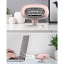 Car Heater Hot Cool Fan Windscreen Window Demister Defroster DC 12V, Purification Version(Pink)
