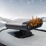 Car Heater Hot Cool Fan Windscreen Window Demister Defroster DC 12V, Ordinary Version (Grey)