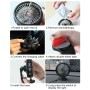 F203B Portable Car Air Outlet Sucker Electric Cooling Fan with Aromatherapy