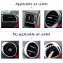 F203B Portable Car Air Outlet Sucker Electric Cooling Fan with Aromatherapy