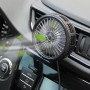 F203B Portable Car Air Outlet Sucker Electric Cooling Fan with Aromatherapy
