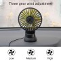 F402 Portable Car Center Console Sucker Electric Cooling Fan with Aromatherapy