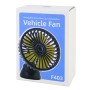 F403 Portable Car Center Console Sucker Electric Cooling Fan with Aromatherapy