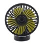 F403 Portable Car Center Console Sucker Electric Cooling Fan with Aromatherapy