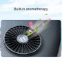 F404 Car Center Console USB Dual-head Electric Cooling Fan with Aromatherapy