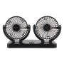 3R-3009 Car Dual-Head Sigarette Feanter Fan Dashboard