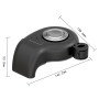 Portable Car Dashboard + Seat Hanging Electric Heater Winter Defroster, Voltage:24V(Black)