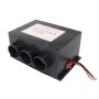 Engineering Vehicle Electric Heater Demister Defroster, Specification:DC 12V 3-hole