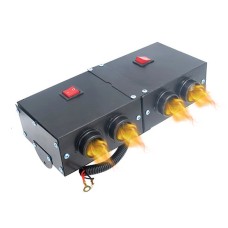 Car High-power Electric Heater Defroster, Specification:12V 4-hole
