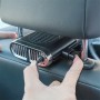 2 ПК F405 Автомобильный сиденье назад USB -охлаждающий вентилятор (черный)