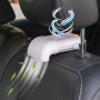 2 ПК F405 Автомобильный сиденье назад USB -охлаждающий вентилятор (черный)
