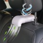 2 PCS F405 Car Seat Back USB Cooling Fan(White)