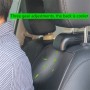 2 ПК F405 Автомобильный сиденье назад USB -охлаждающий вентилятор (белый)