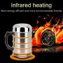 Universal DC 24V Stainless Steel Car Electric Kettle Heated Mug Heating Cup with Charger Cigarette Lighter for Car and Family, Capacity: 880ML