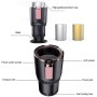 Portable 2 in 1 Smart Dual-purpose Heating Cooling Cup Holder for Car and Home(Black)