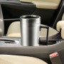 DC 12V Stainless Steel Car Electric Kettle Heated Mug Heating Cup with Charger Cigarette Lighter, Capacity: 300ML
