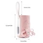 Nicepapa Insulation Universal Heating Set USB Charging Constant Temperature PPSU Bottle Heater(Pink)