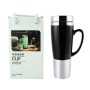 Electric Water Insulated Car Mug Travel Heating Cup Kettle, Capacity: 450ML, Voltage:12V(Green)