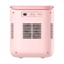 Baseus Igloo Mini Fridge 6L Cooler Warmer Refrigerator for Students 220V EU Plug(Pink)