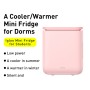 Baseus Igloo Mini Blidge 6l Cooler Hopreder холодильник для студентов 220V EU Plug (Pink)