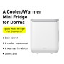 Baseus Igloo Mini Fridge 6L Cooler Warmer Refrigerator for Students 220V EU Plug (White)