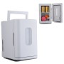 Автомобиль Auto 68W Max Portable Mini Cooler и теплый 10L холодильник для автомобиля и дома, напряжение: DC 12V/ AC 220V (белый)