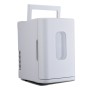 Vehicle Auto 68W Max Portable Mini Cooler and Warmer 10L Refrigerator for Car and Home, Voltage: DC 12V/ AC 220V (White)