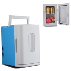 Vehicle Auto 68W Max Portable Mini Cooler and Warmer 10L Refrigerator for Car and Home, Voltage: DC 12V/ AC 220V (Blue + White)