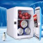 Vehicle Auto Portable Mini Cooler and Warmer 4L Refrigerator for Car and Home, Voltage: DC 12V/ AC 220V(White)