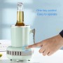 Быстрая охлаждающая чашка мини-охлажденной напитки сок на рабочий стол быстрый замораживание охлаждающих напитков чашка, штепсель CN (белый)
