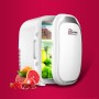 Annnic 6L Mini Small Household Dormitory Single Door Refrigerated Car Refrigerator, CN Plug