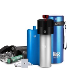 SecretsBox Cooler Flask  Vacuum Refrigerated Cooler Fridge, CN Plug, Style: Digital Standard Version