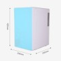 Cabinet Type Car Home Dual-purpose 16-liter Hot and Cold Small Refrigerator, Style:Dual-core Red Door(CN Plug)