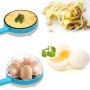 OUSHIBA CFXZBOB-Q1 Car Auto Mini Multi-function Electric Frying Pan 12V For Frid Steamed Eggs Fried Steak Pancakes, Random Color Delivery